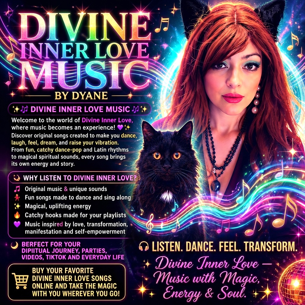 Product image for ✨🎶 DIVINE INNER LOVE MUSIC 🎶🎧 Listen. Dance. Feel. Transform.
