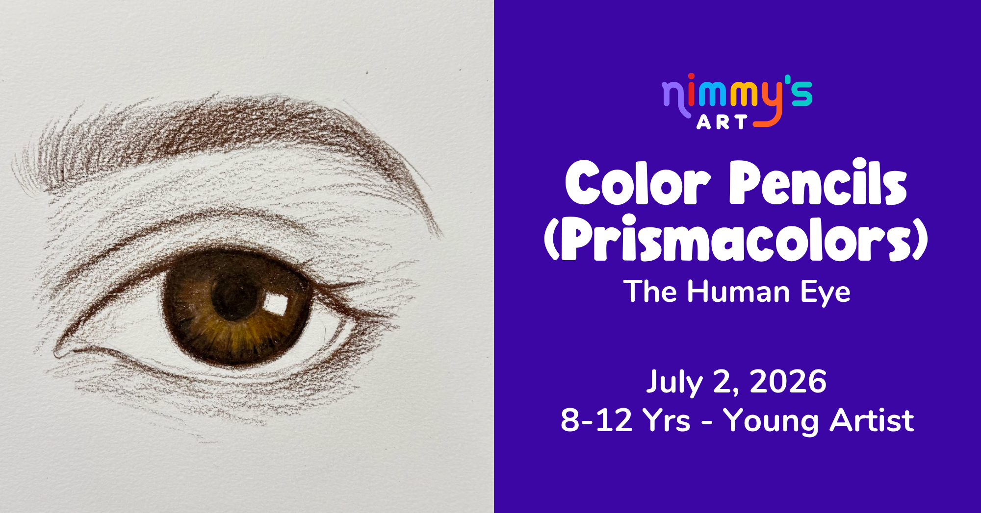 Product image for Color Pencils (Prismacolors) - The Human Eye