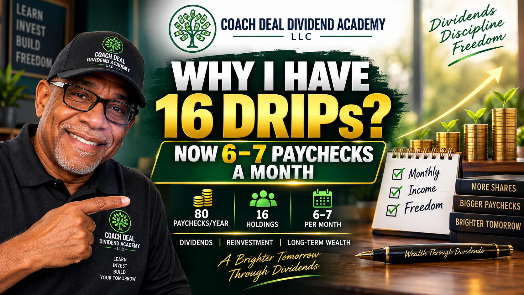 Product image for Why I Have 16 DRIPs? Now 6–7 Paychecks a Month