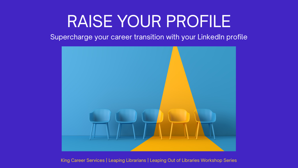 Product image for Raise Your Profile: Supercharge your career transition with your LinkedIn profile