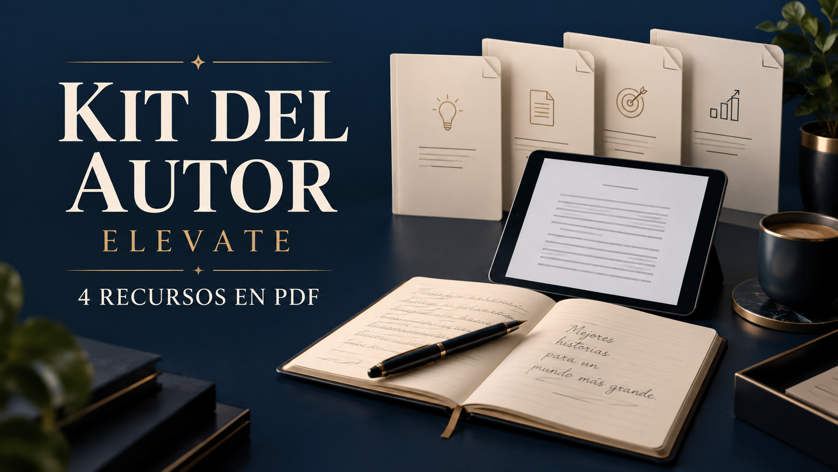 Imagen de producto para Kit del Autor ELEVATE — 4 recursos en PDF