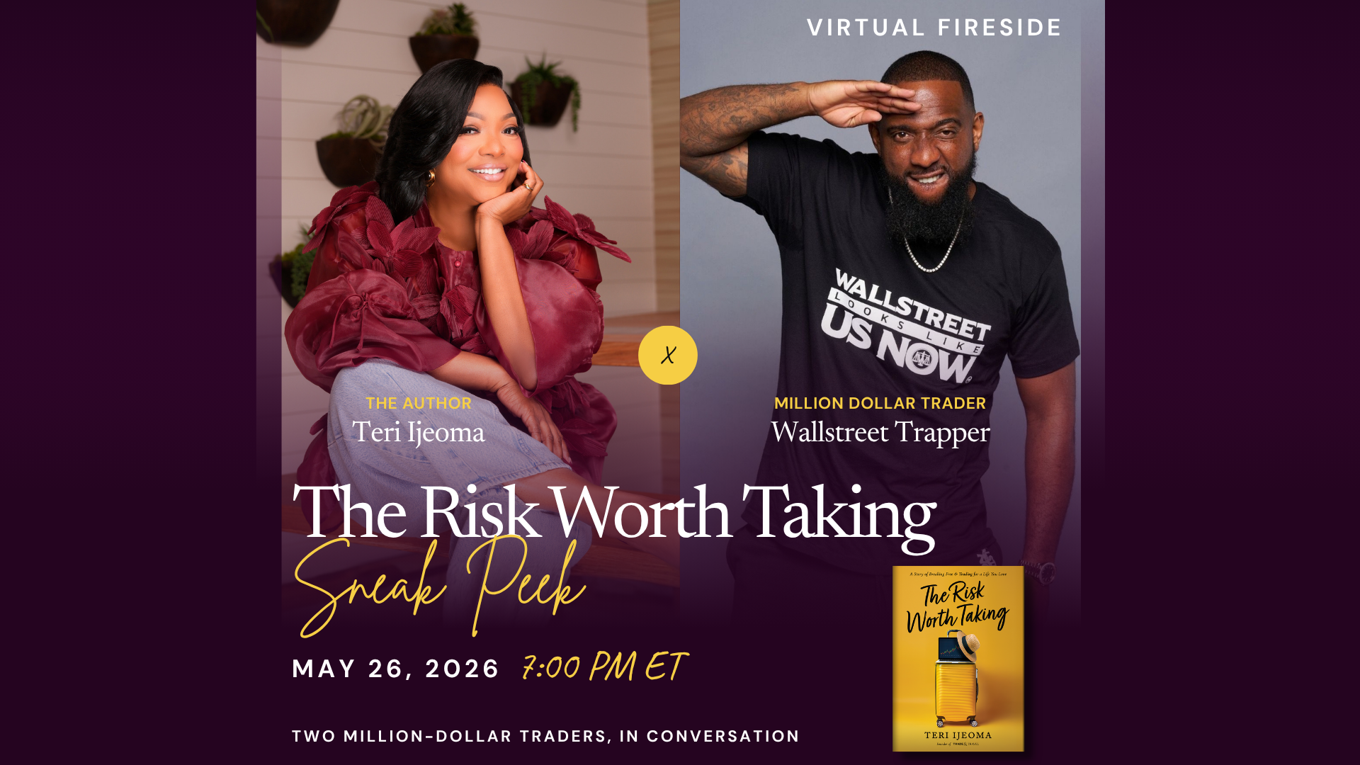 Product image for The Risk Worth Taking: Sneak Peek (Virtual + Book Pre-Order)