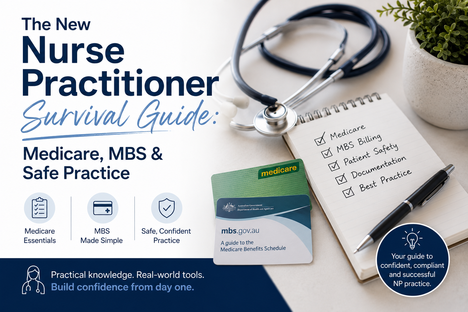 Product image for The New Nurse Practitioner Survival Guide: Medicare, MBS & Safe Practice