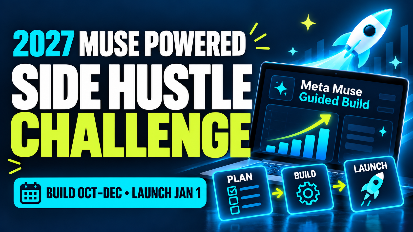 Product image for 2027 Muse Powered Side Hustle Challenge