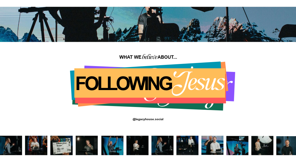 Product image for FOLLOWING JESUS