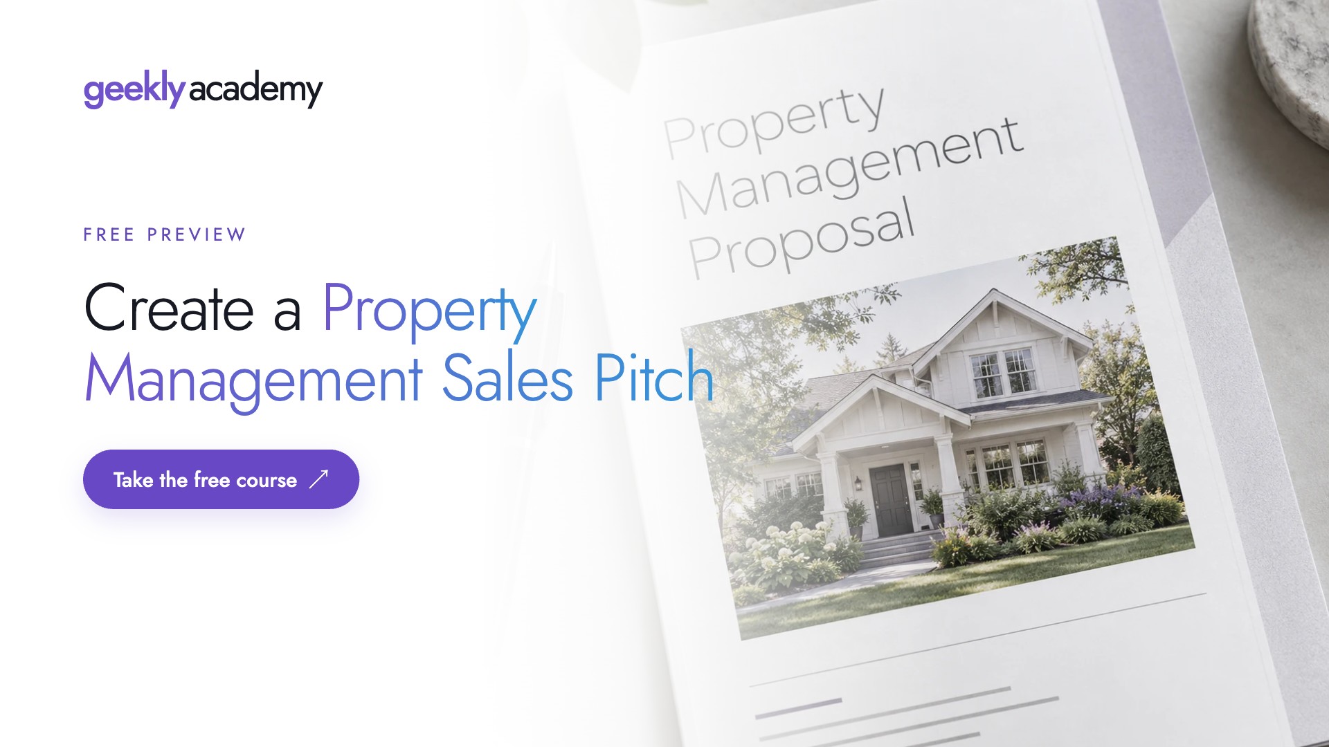 Product image for How to Create a Property Management Sales Pitch