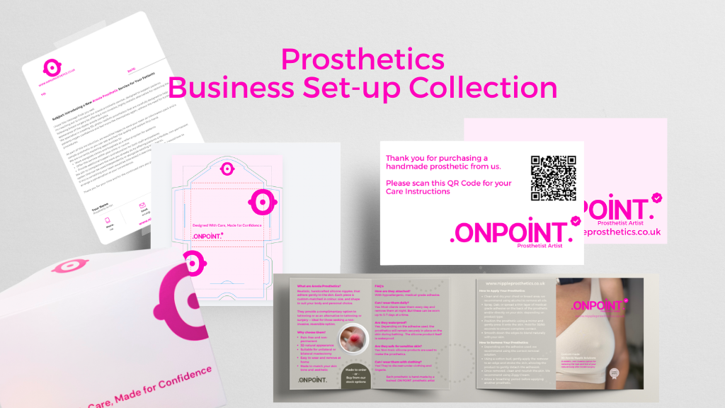 Product image for CANVA Templates for Prosthetics Business Set-up