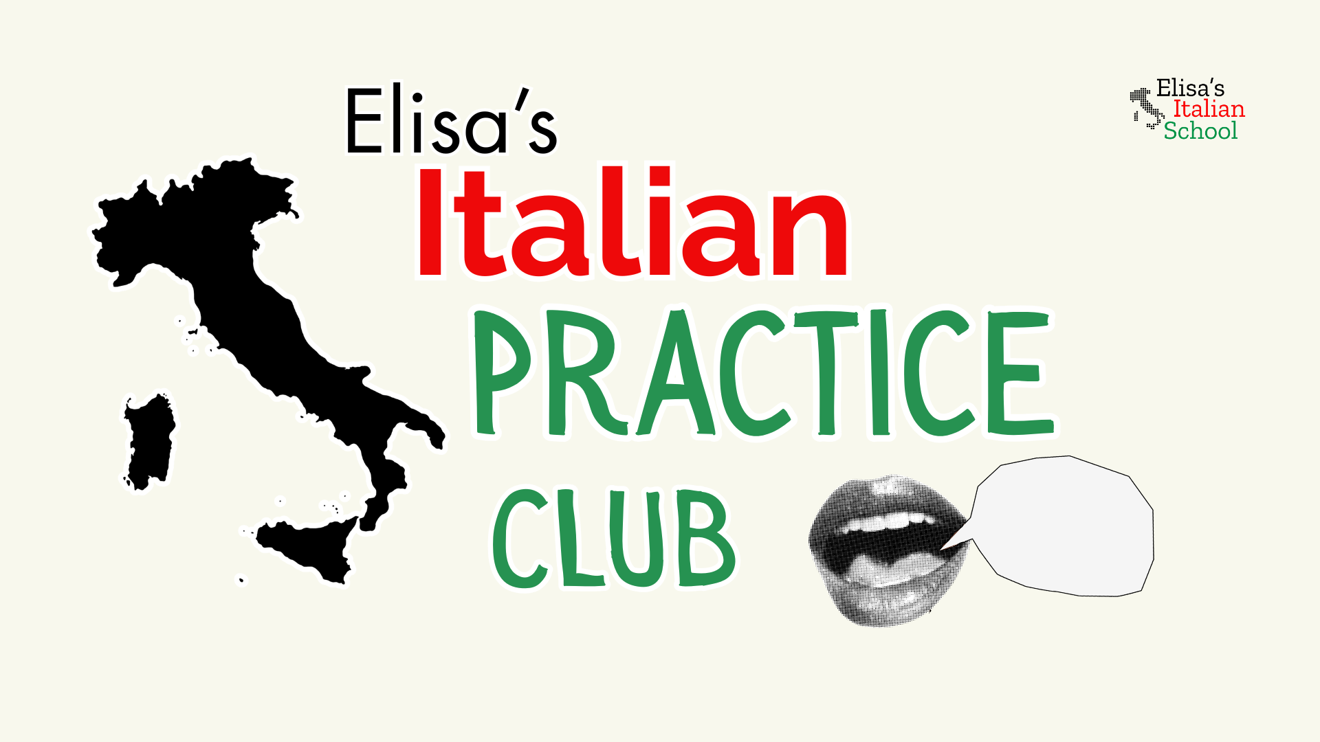 Product image for Elisa's Italian Practice Club