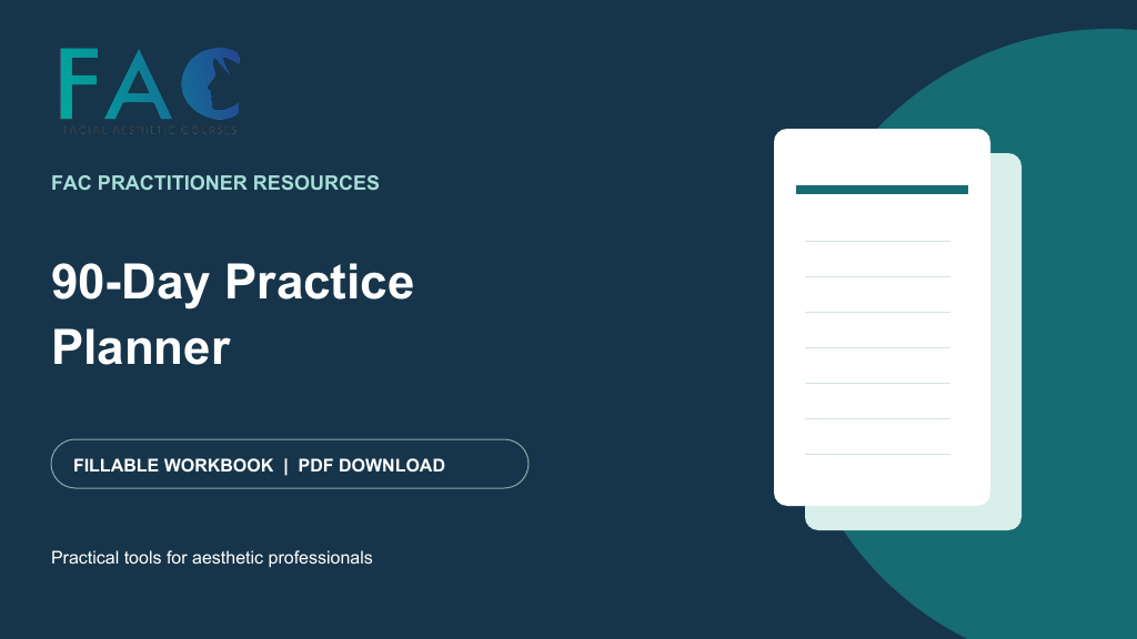 90-Day Aesthetic Practice Planner