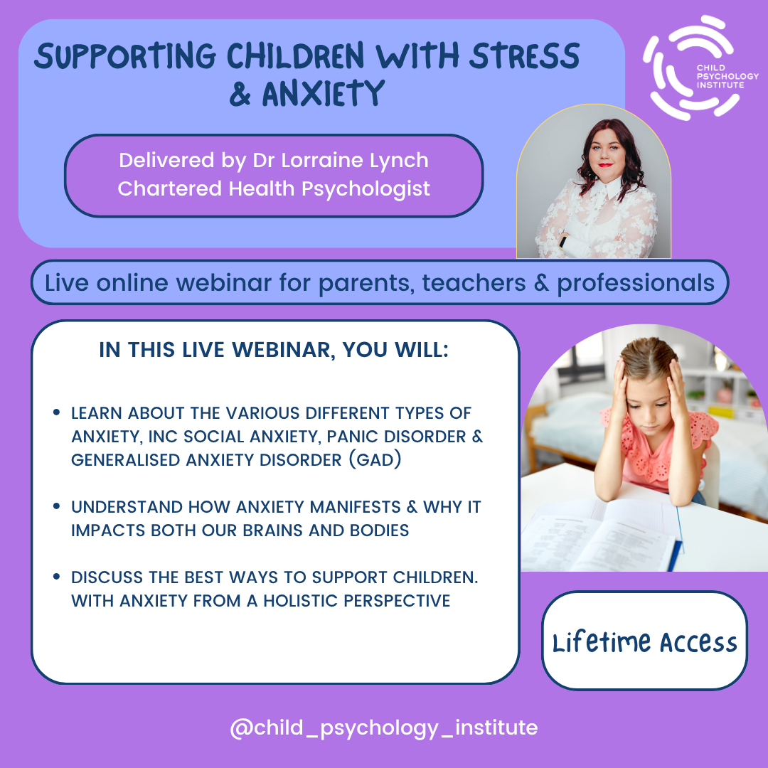 Product image for Supporting Children With Stress and Anxiety