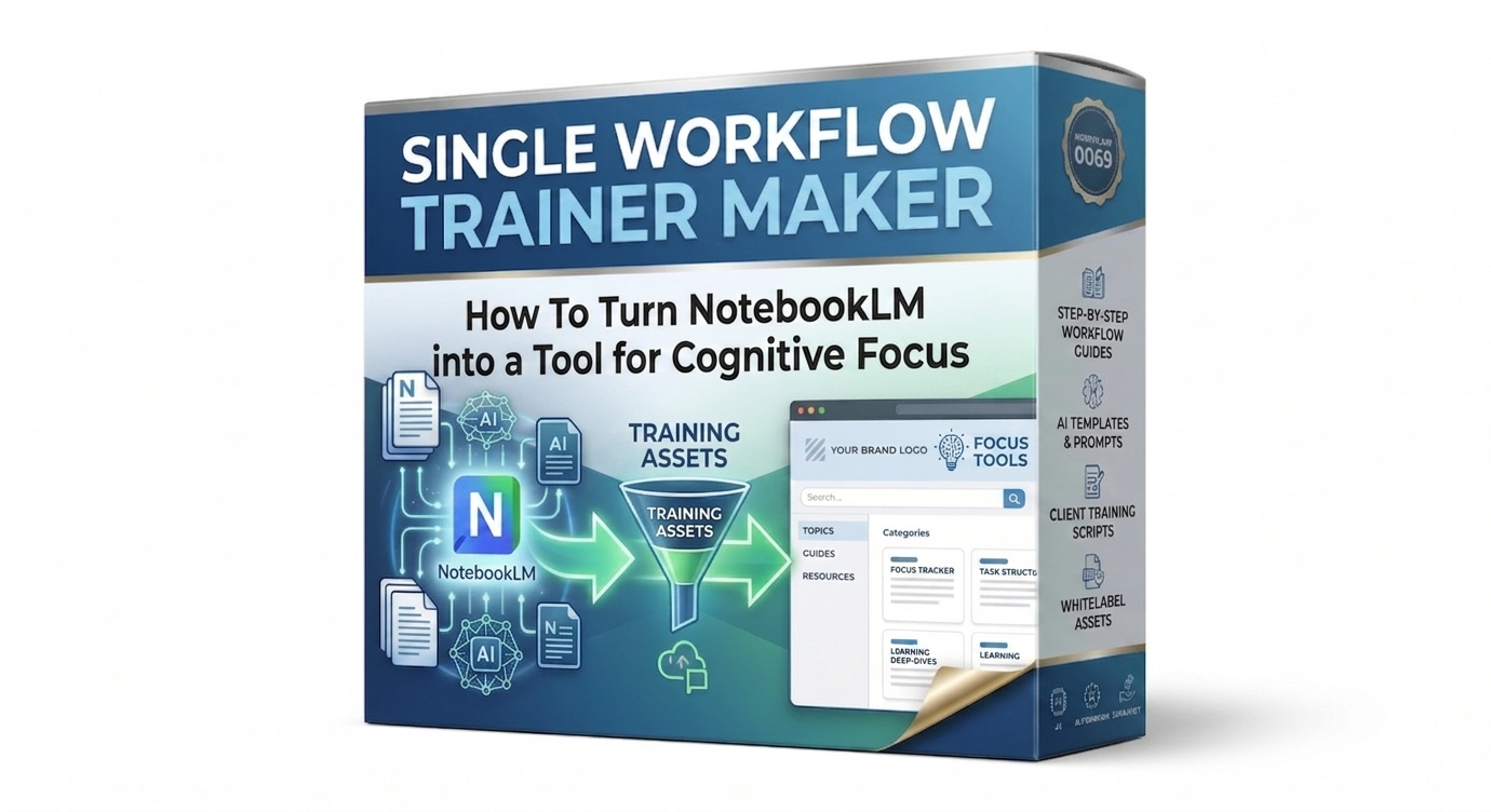 Product image for (2026) - WFTM8 - How to Turn NotebookLM  into an Automated Podcast