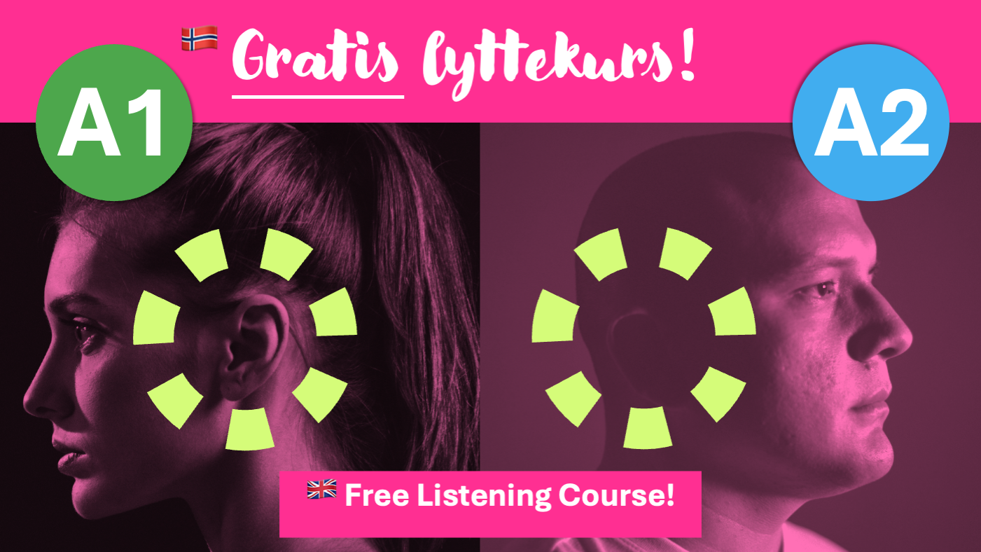 Product image for Minilyttekurs (A1-A2) [Mini Listening Course (A1-A2)]