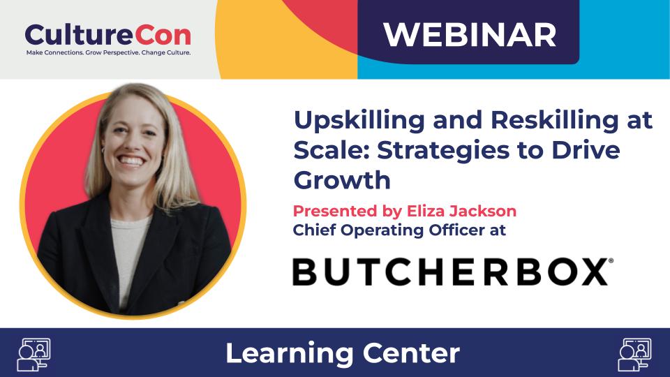 Product image for Webinar: Upskilling and Reskilling at Scale: Strategies to Drive Growth