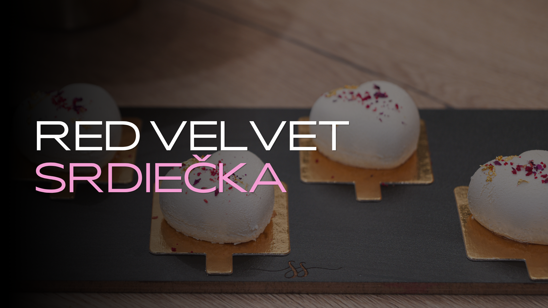 Product image for Video kurz - Red velvet srdiečka