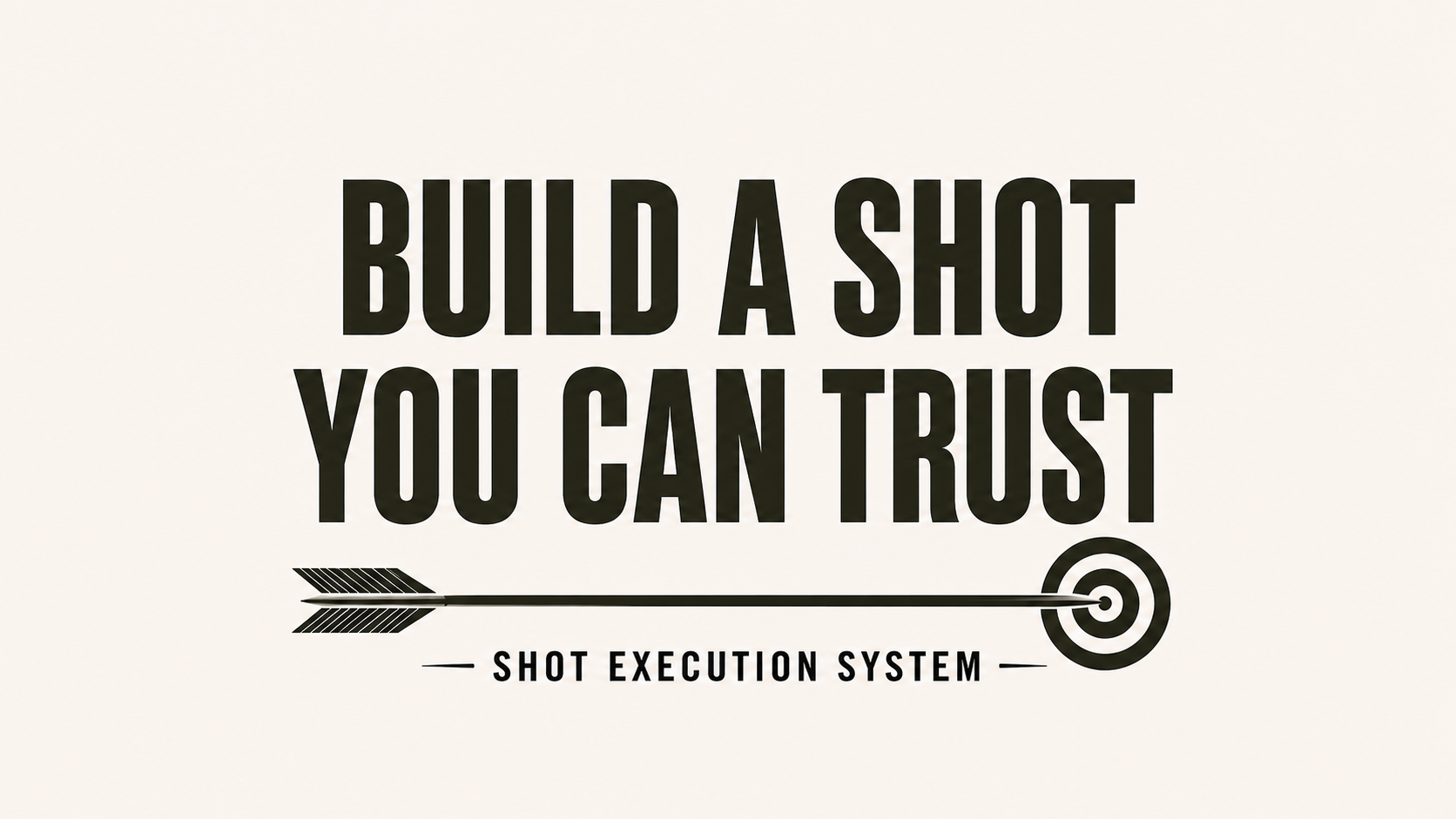Product image for Build a Shot You Can Trust