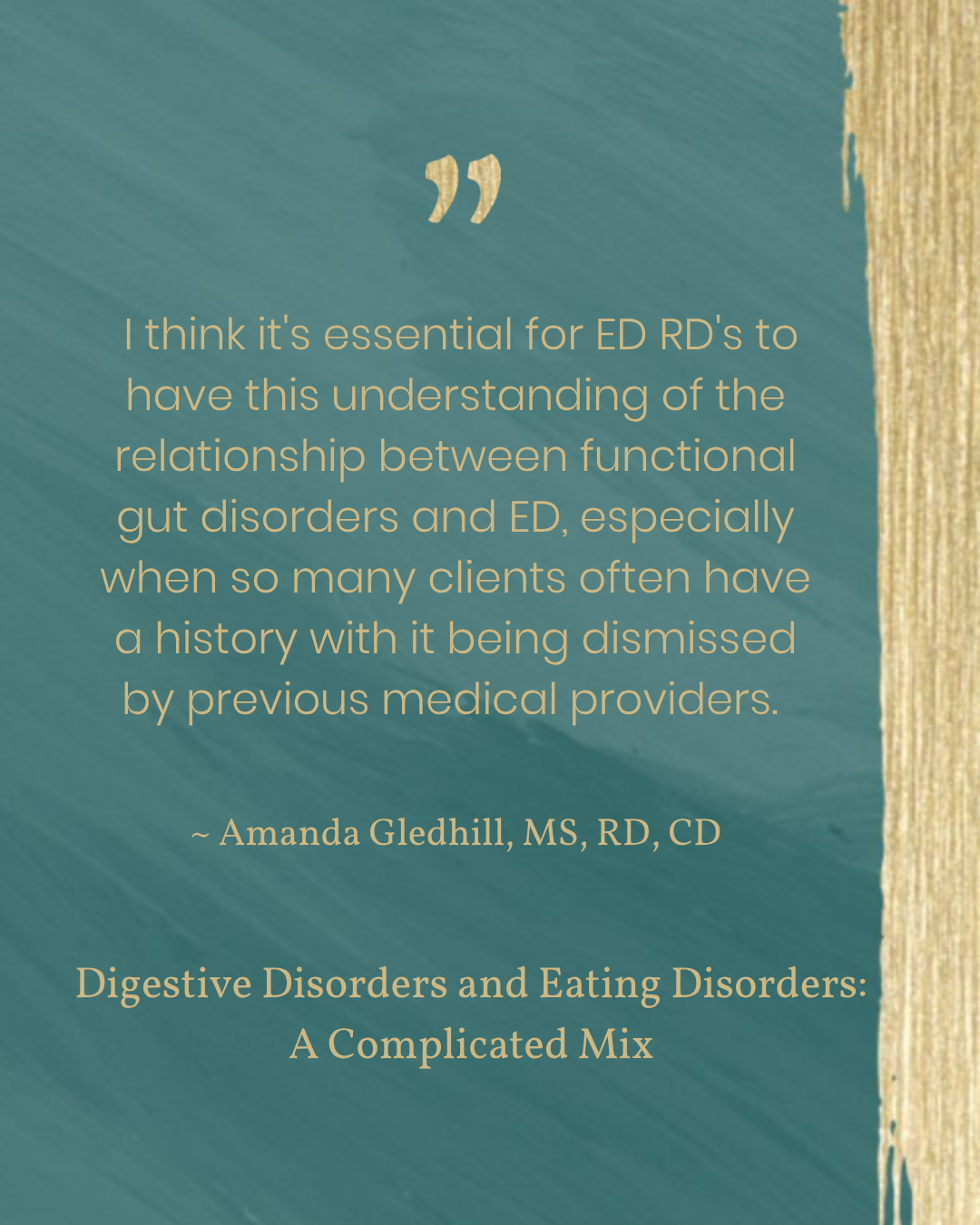Digestive Disorders and Eating Disorders  training 