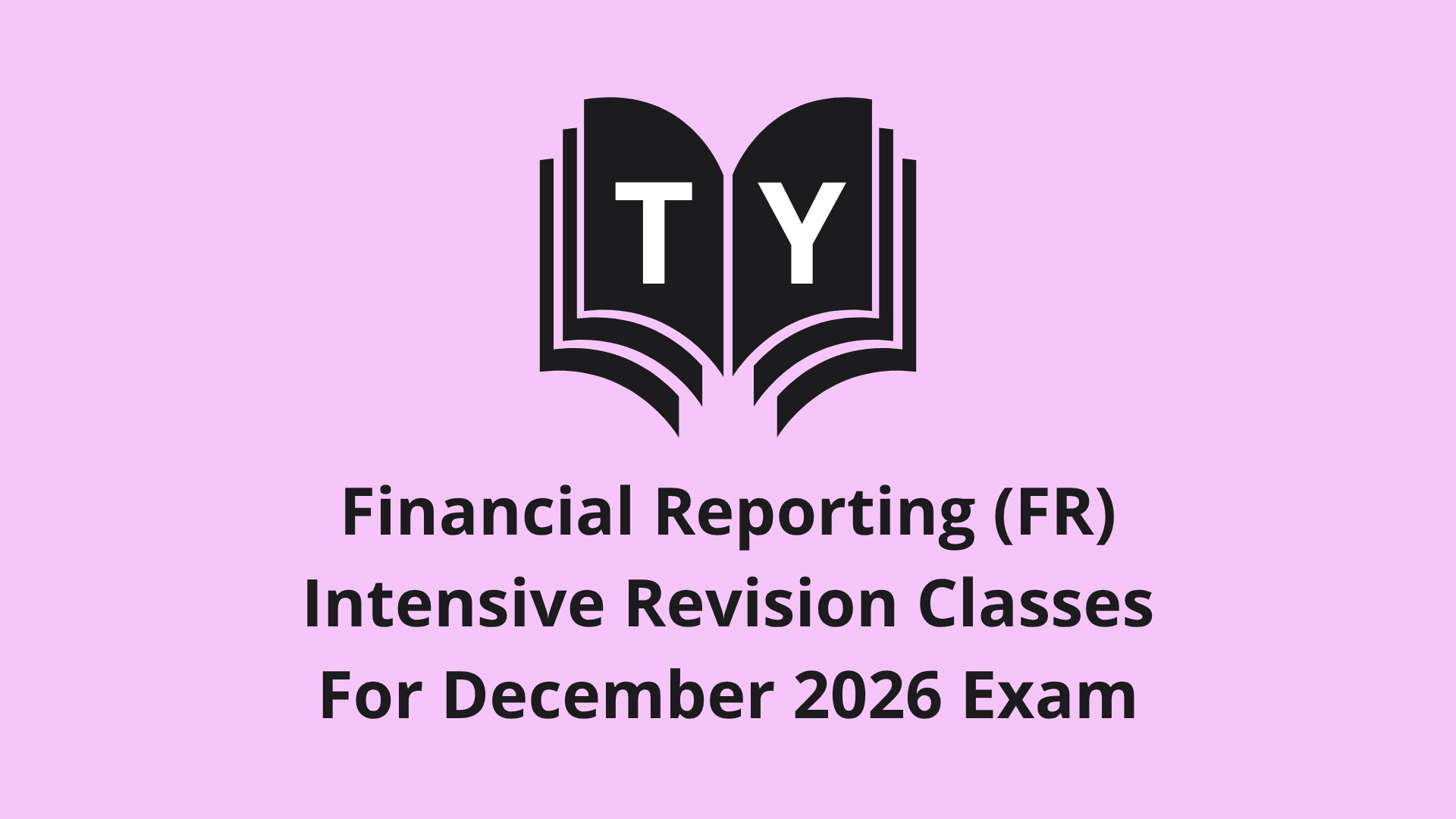 Product image for TY FR 12’26 Revision Classes