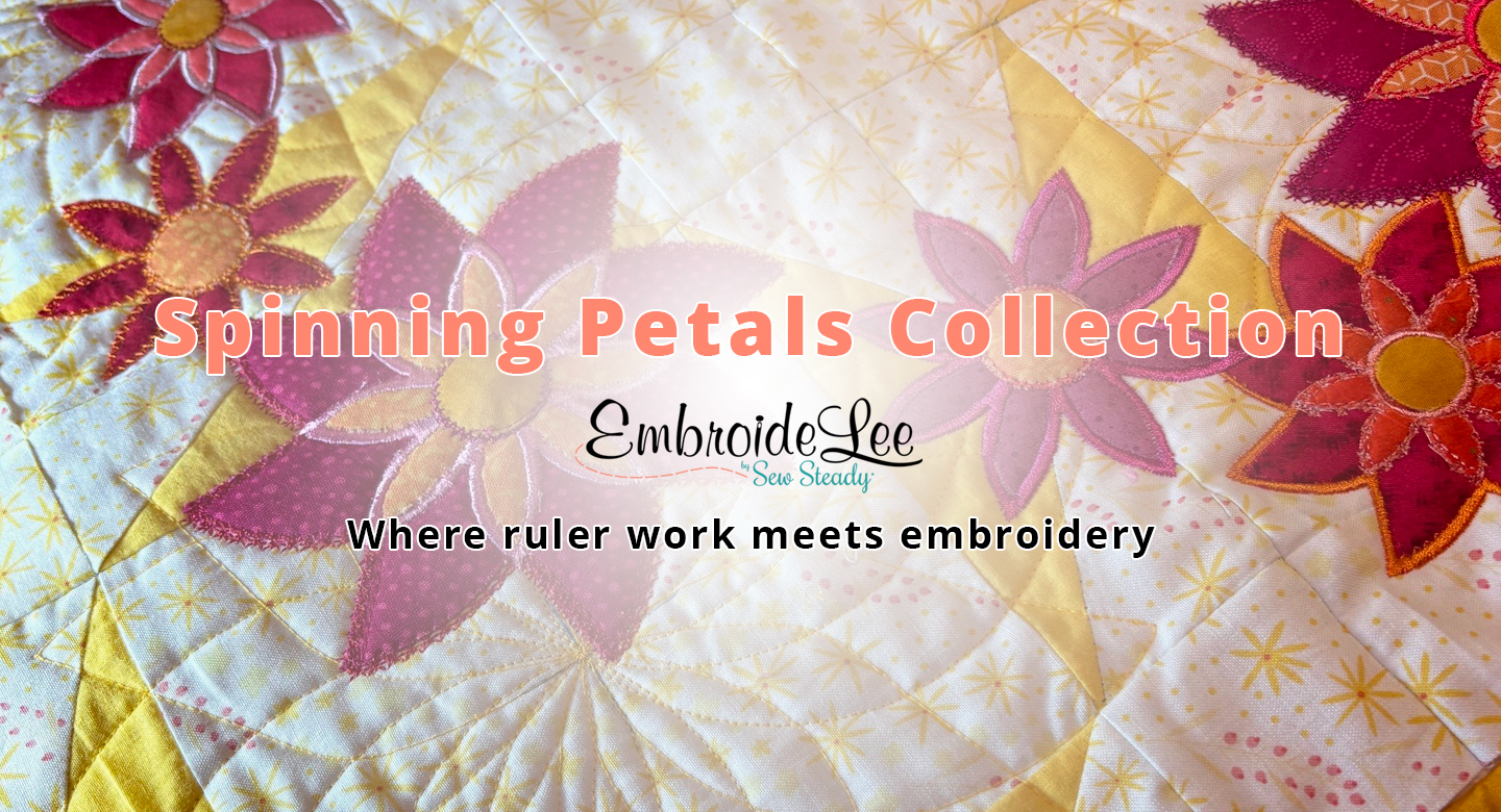 Product image for Spinning Petals EmbroideLee Collection