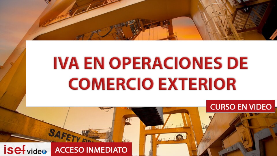 Imagen de producto para IVA EN OPERACIONES DE COMERCIO EXTERIOR
