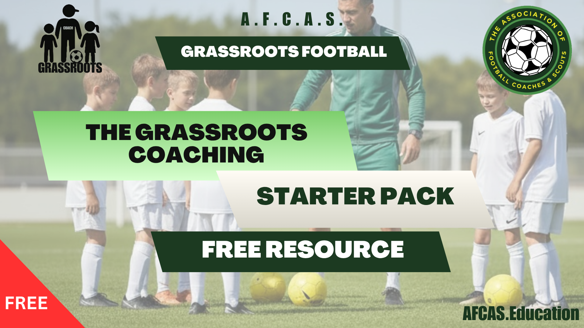 Product image for GRASSROOTS COACHES STARTER PACK - FREE RESOURCE