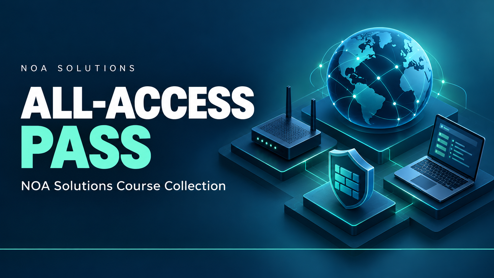 Product image for NOA Solutions All-Access Pass 2025 - Master Every Cisco Technology