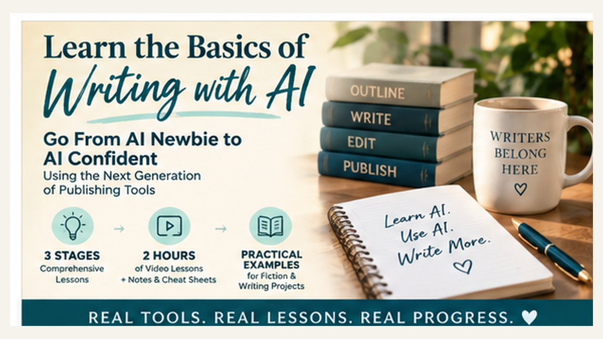 Product image for 🌑 MID: Introduction to AI Basics for Fiction Writing