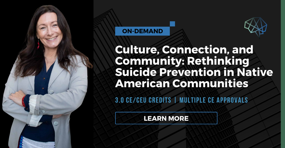 Product image for Culture, Connection, and Community: Rethinking Suicide Prevention in Native American Communities (on-demand)