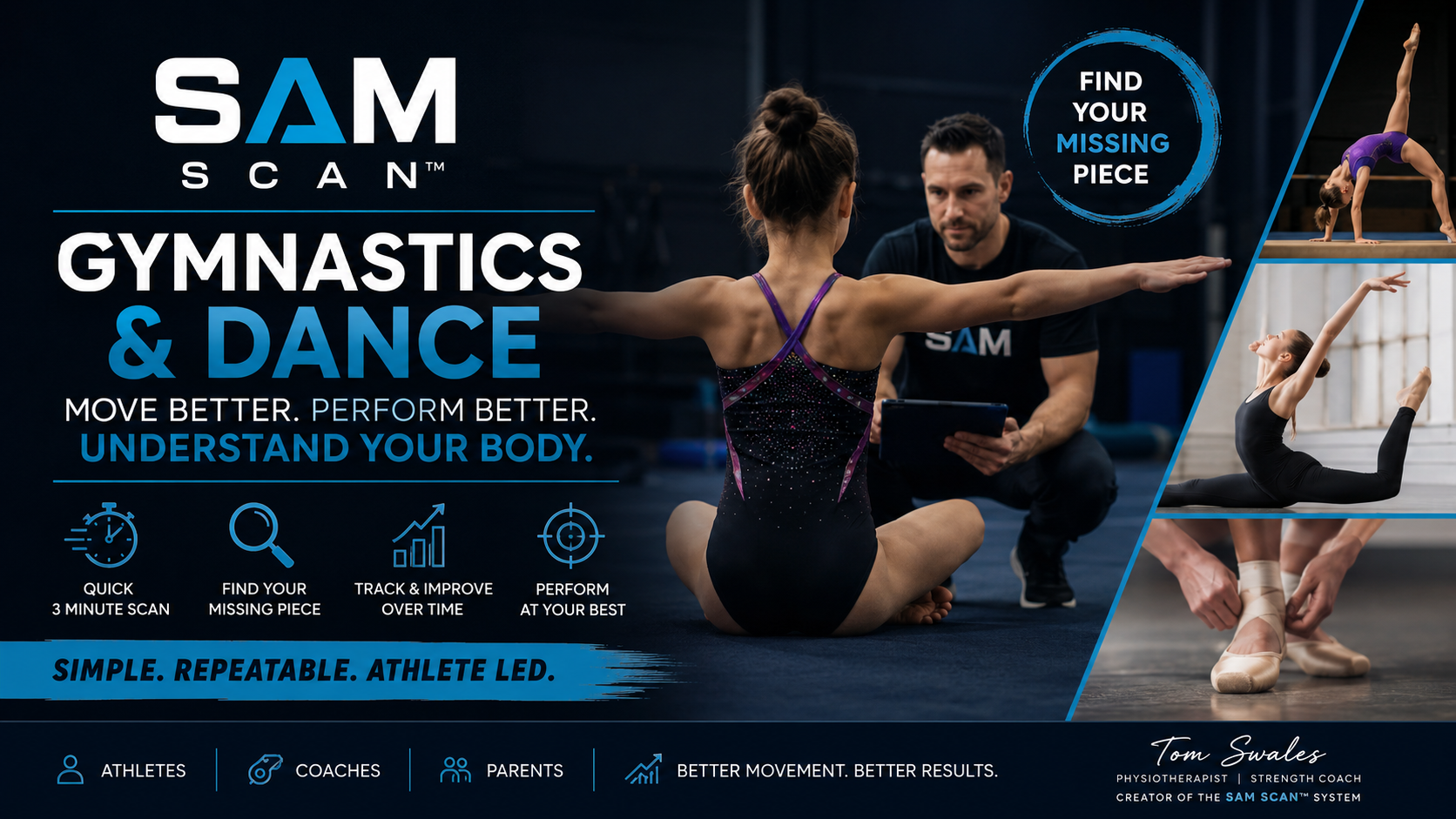 Product image for SAM Scan™ for Gymnastics & Dance