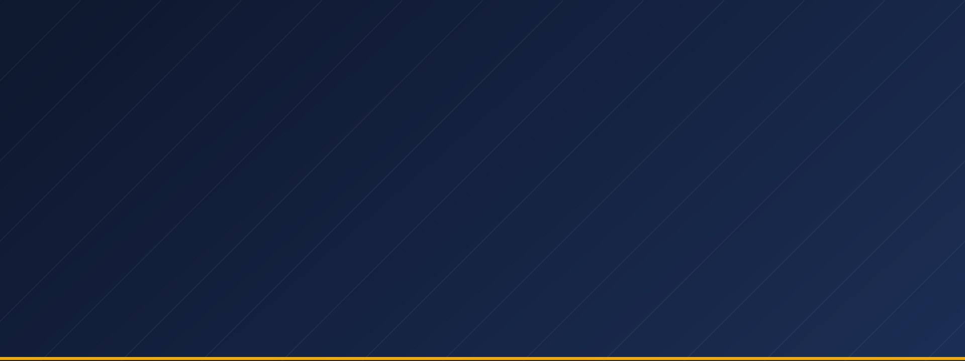 Navy background with the Aerodemia accent line