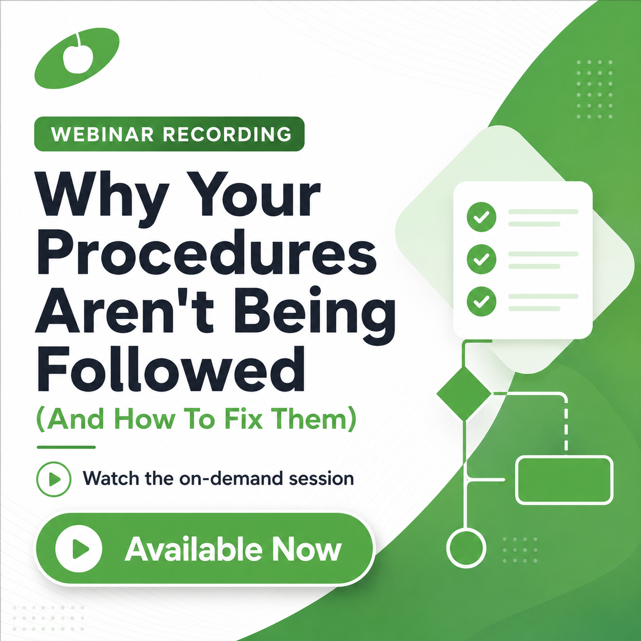 Product image for Why Your Procedures Aren't Being Followed (And How To Fix Them)