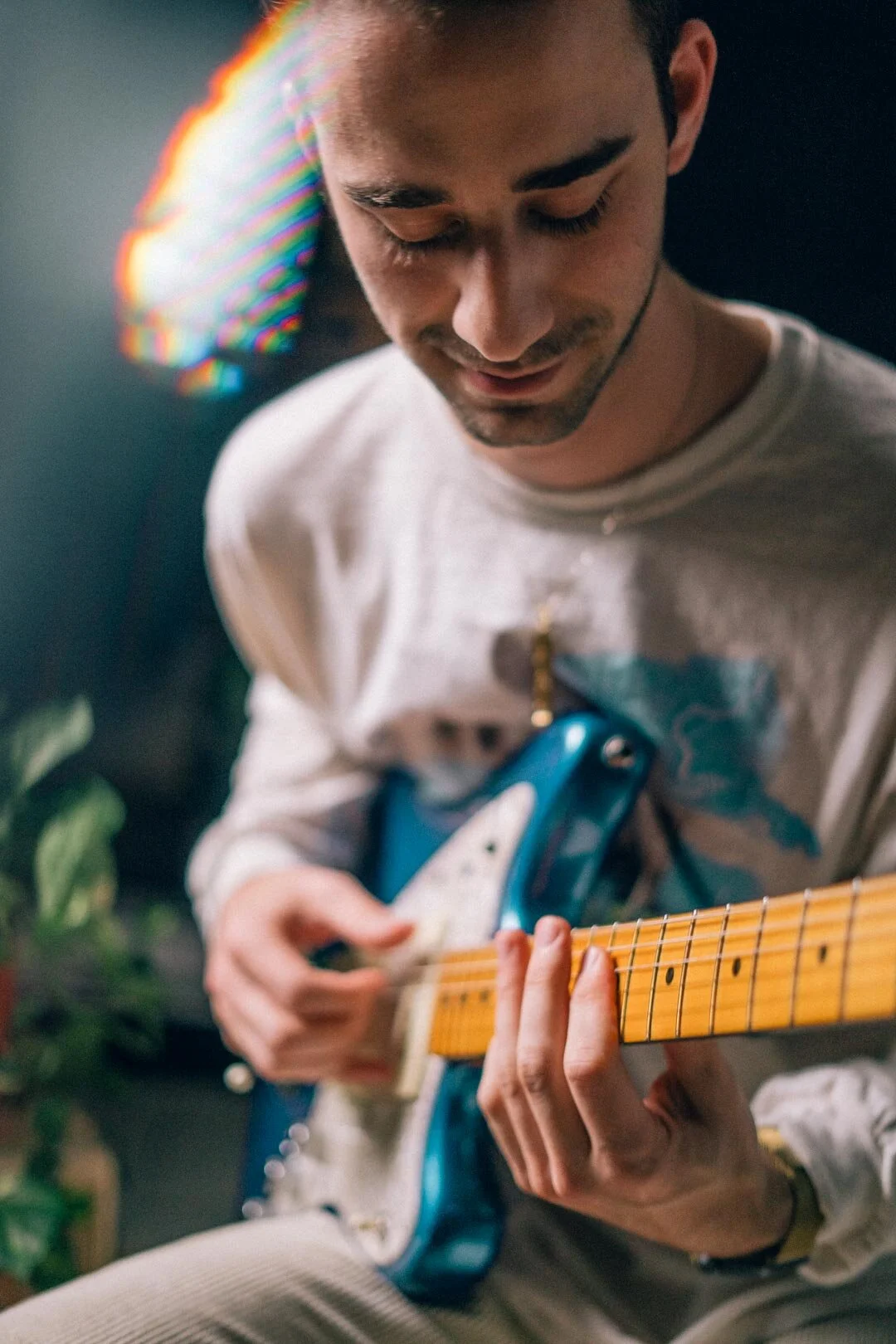 The Donut Doctor playing R&B guitar