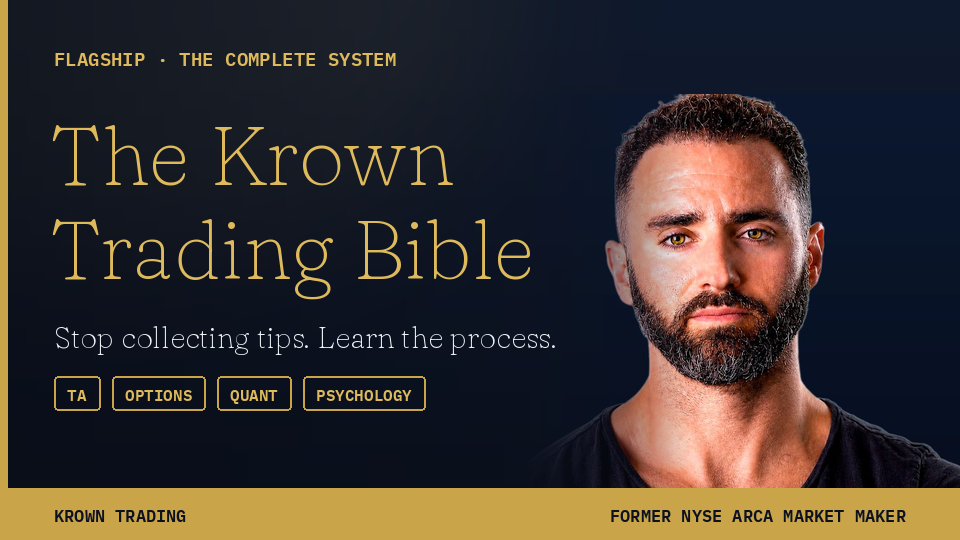 Product image for Krown's Trading Bible