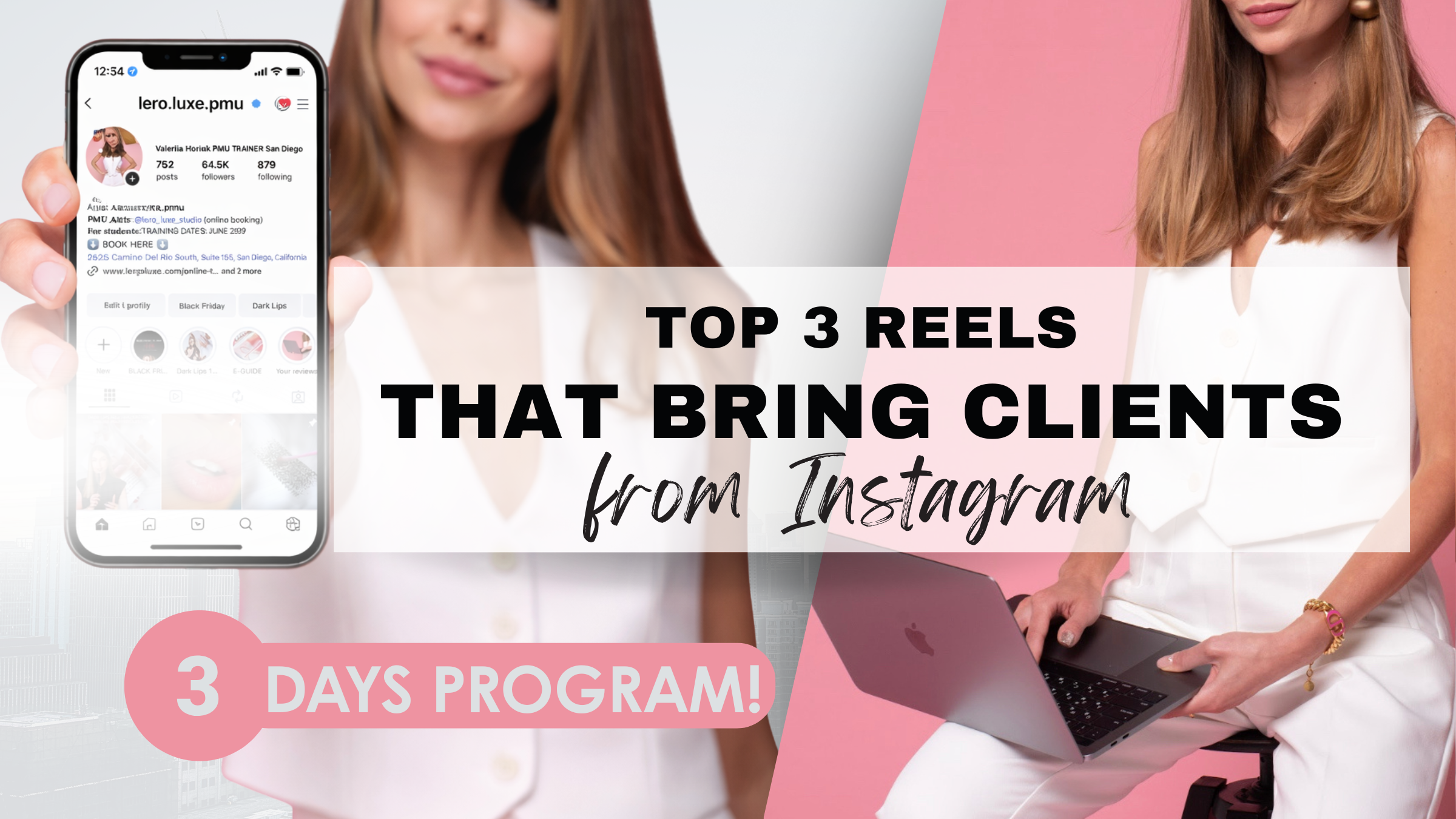 Product image for Top 3 Reels That Bring Clients for Beauty Artists