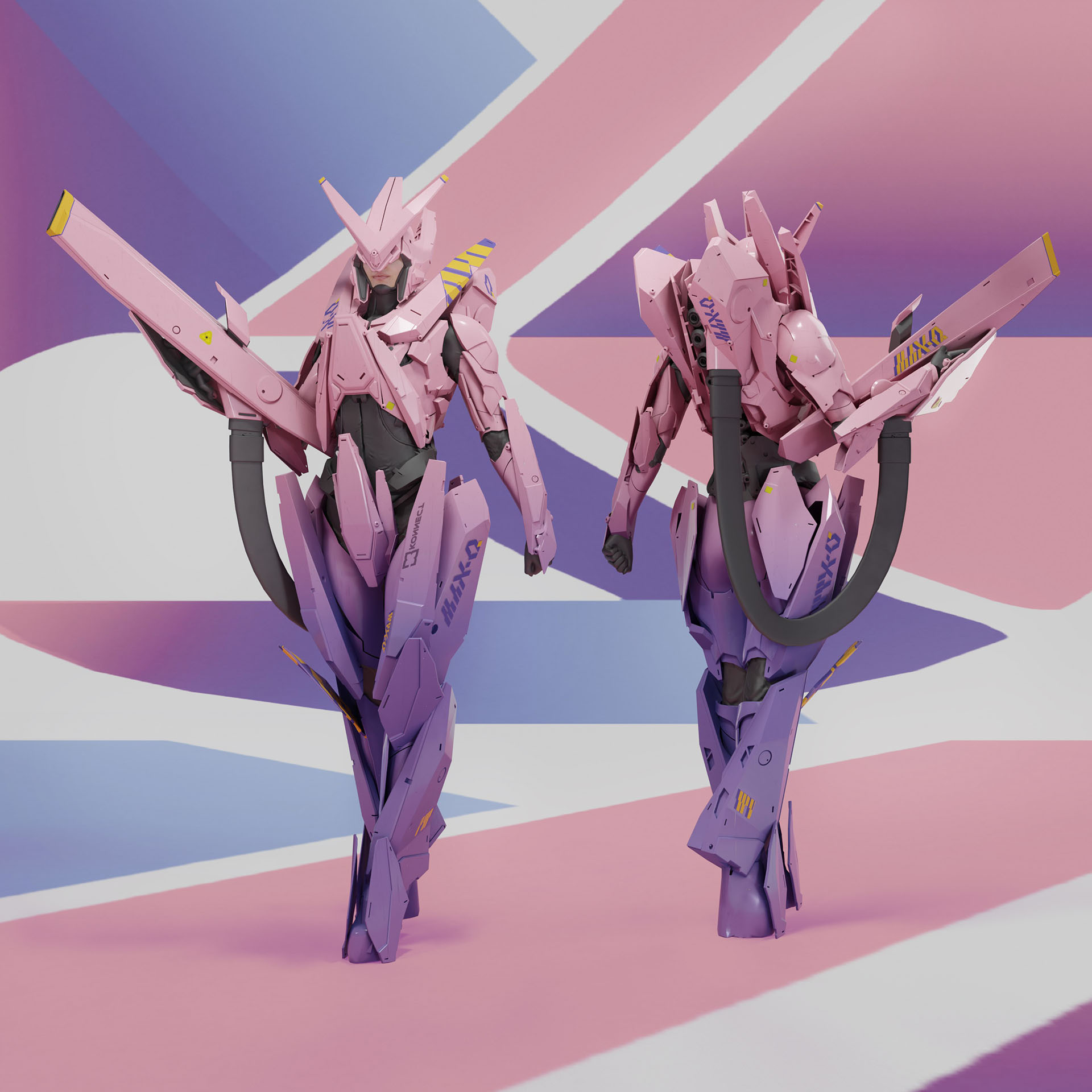 pink girls
