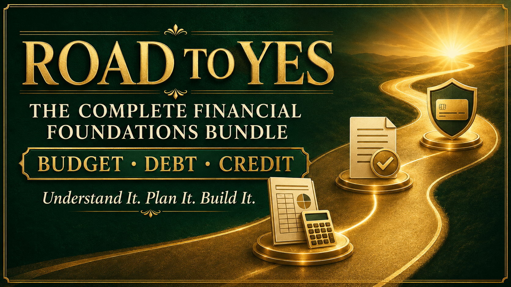 Product image for Road to YES Bundle Upgrade for Master Your Money Students