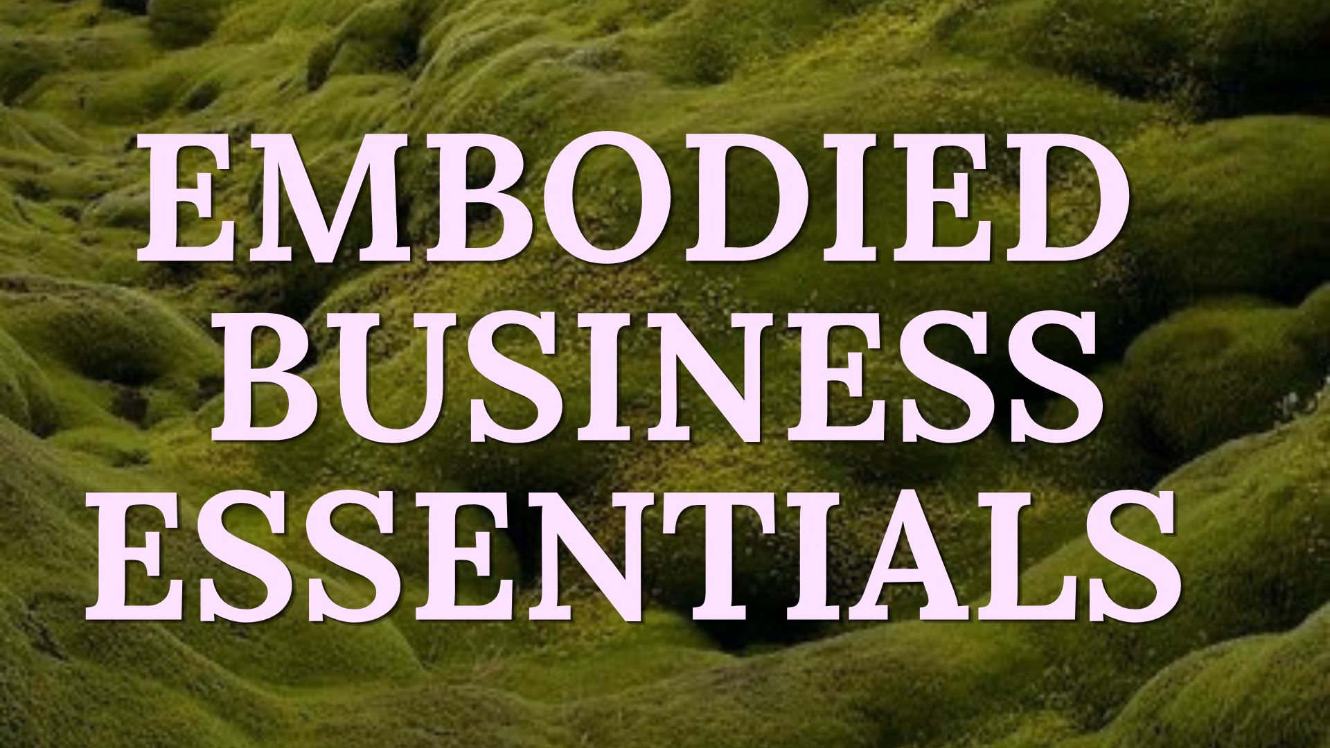 Product image for EMBODIED BUSINESS ESSENTIALS