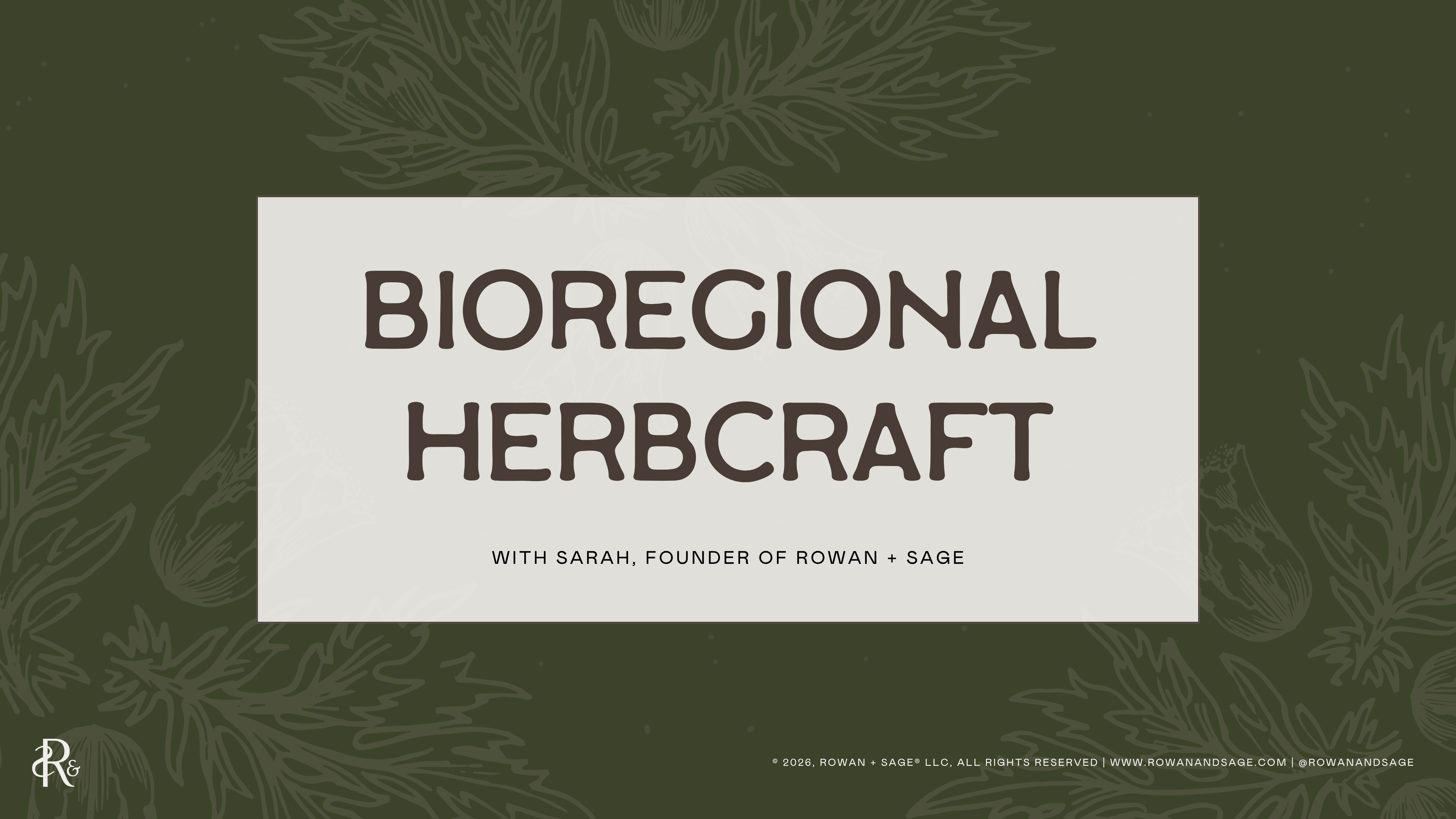 Product image for Bioregional Herbcraft
