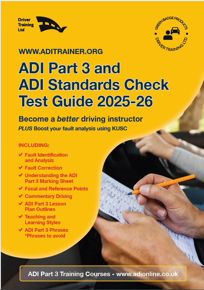 ADI Part 3 marking sheet explained