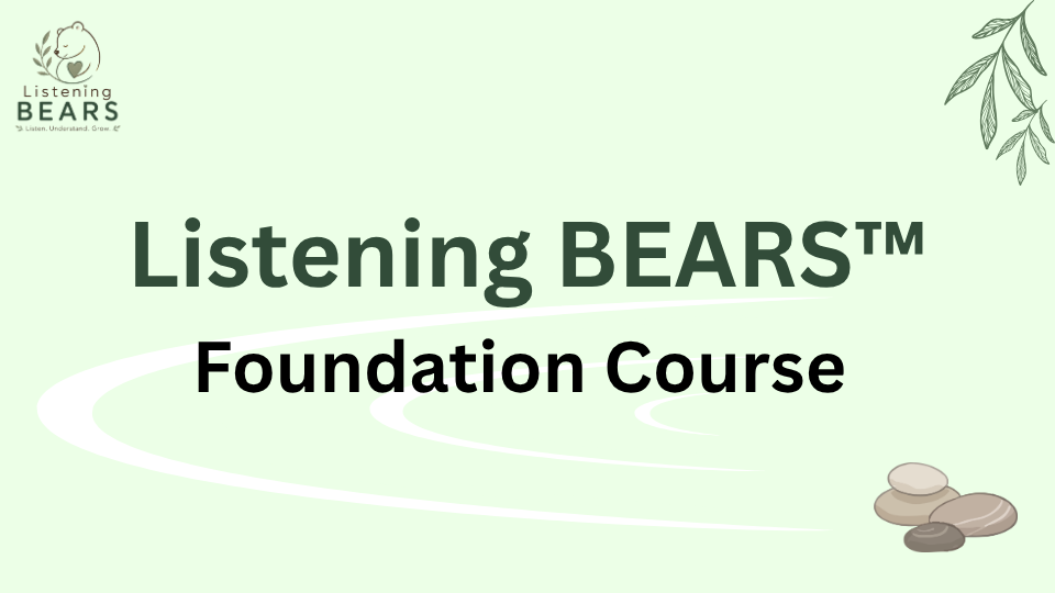 Product image for Listening BEARS™ Foundation Course