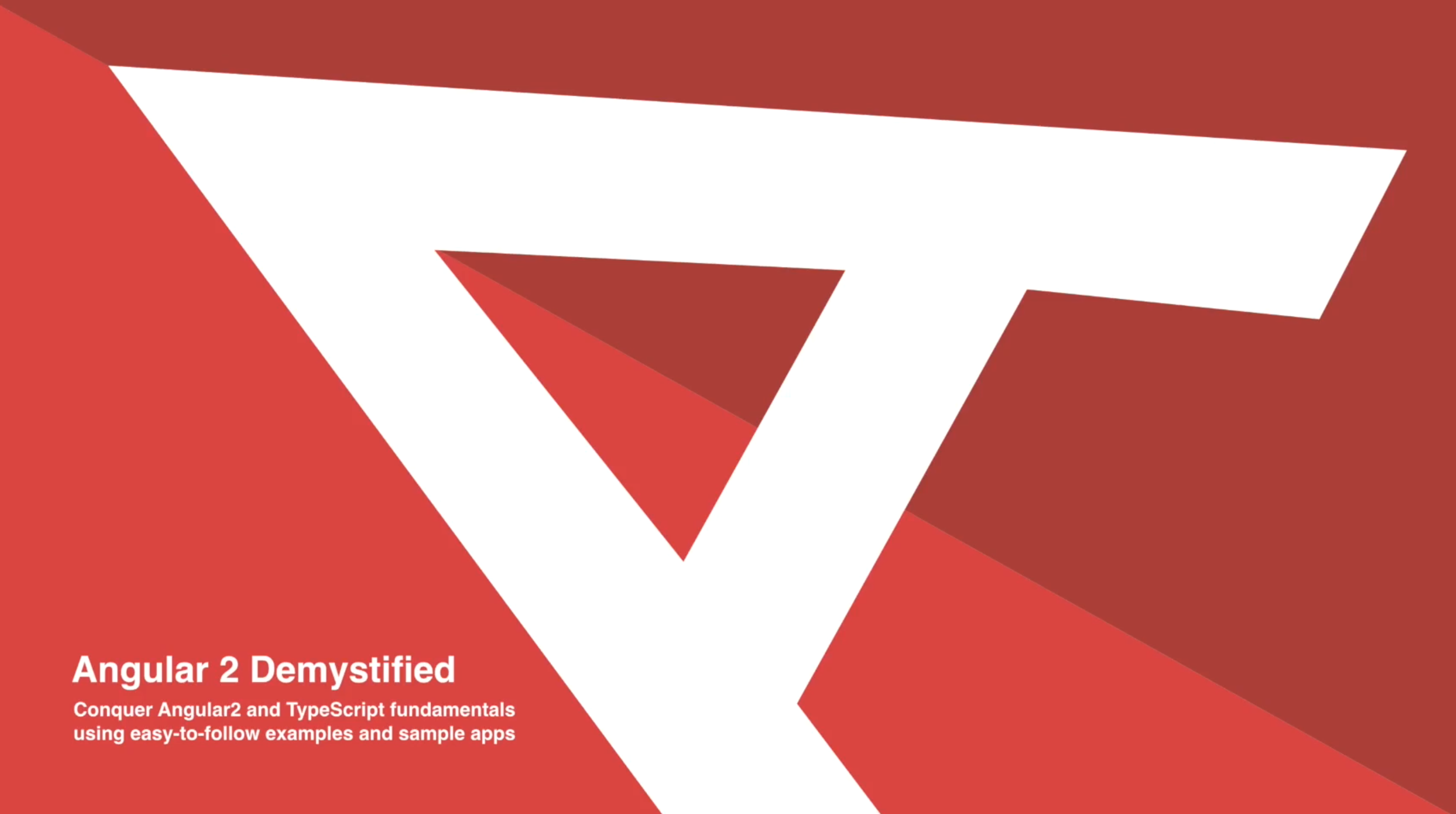 Product image for Angular 2 Demystified