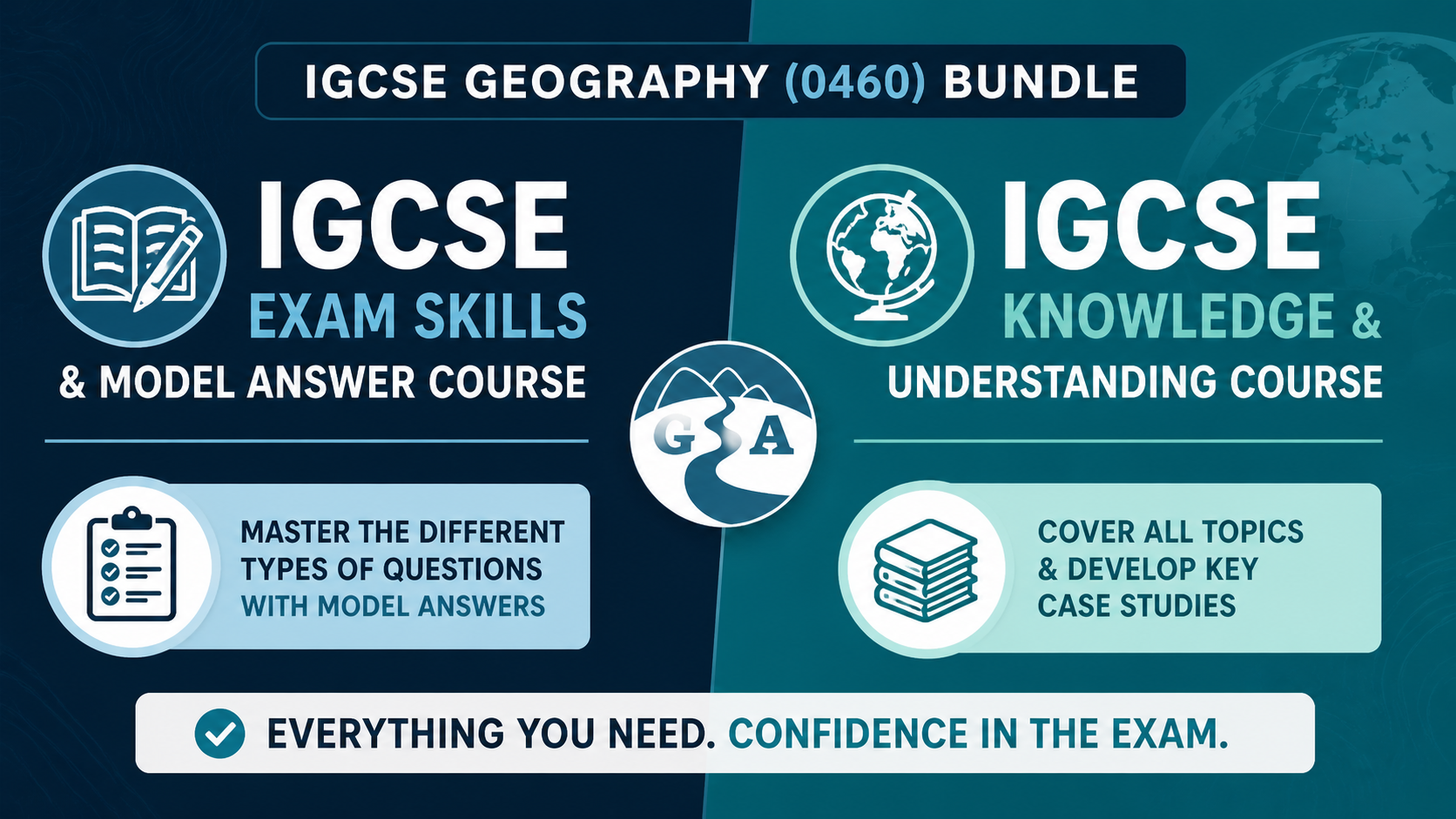 Product image for IGCSE BUNDLE - Exam Skills and Knowledge Courses