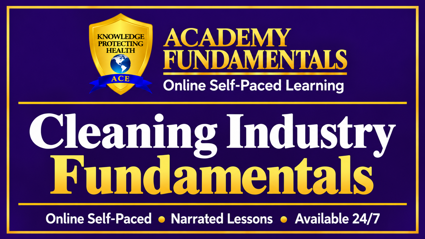 Product image for  Cleaning Industry Fundamentals