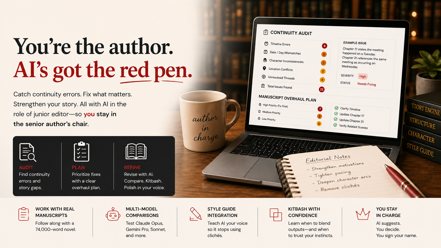 Product image for ✂️ CUT: AI as a Junior Editor