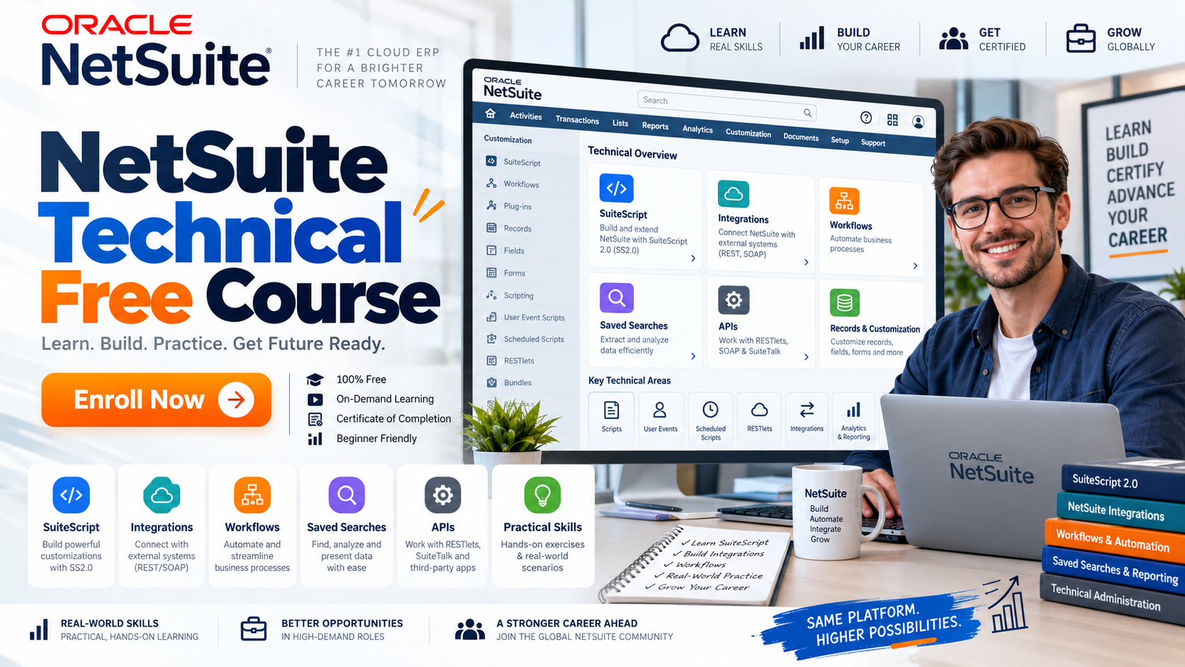 Product image for NetSuite Technical Free Course