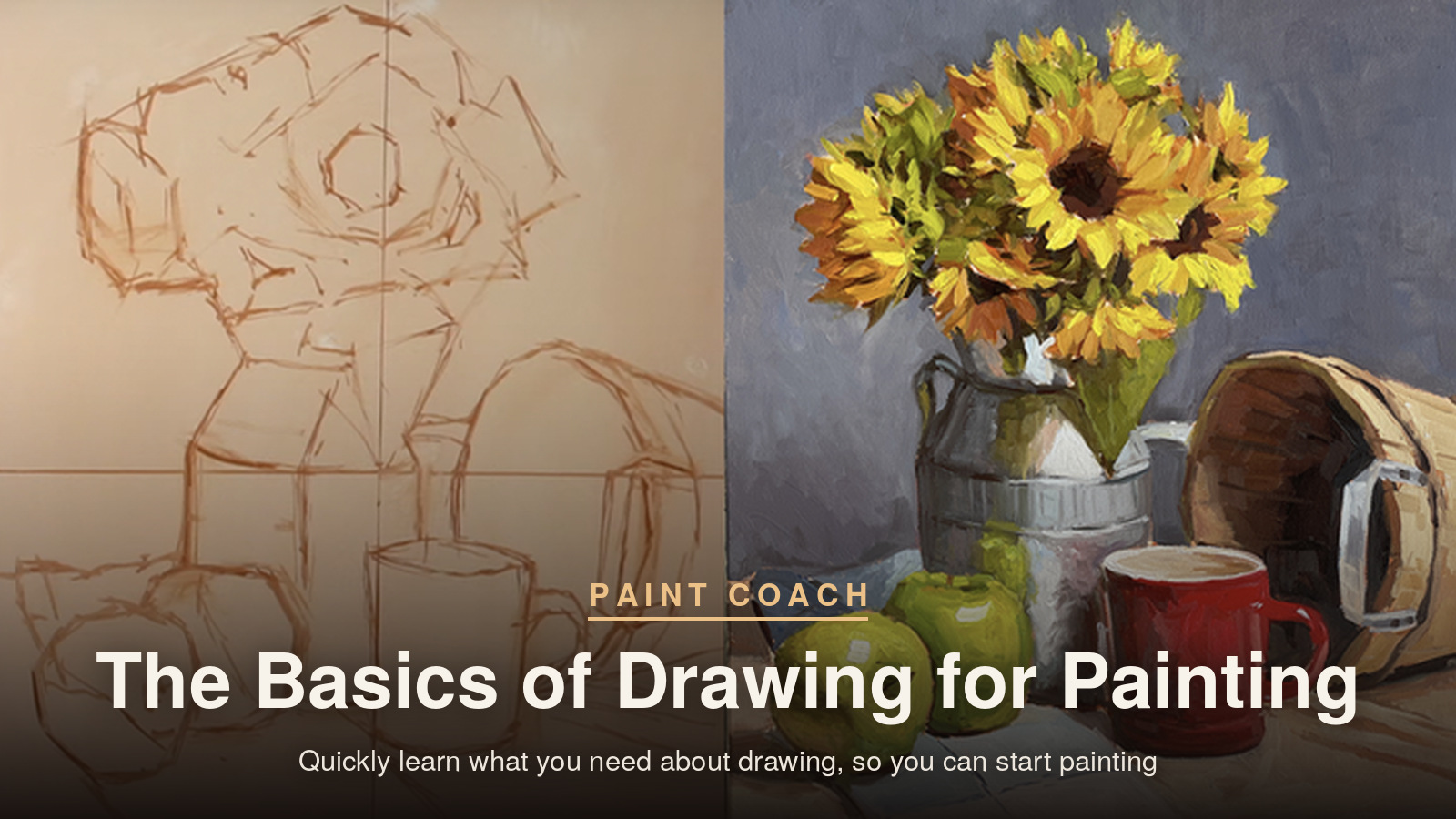 Product image for The Basics of Drawing for Painting