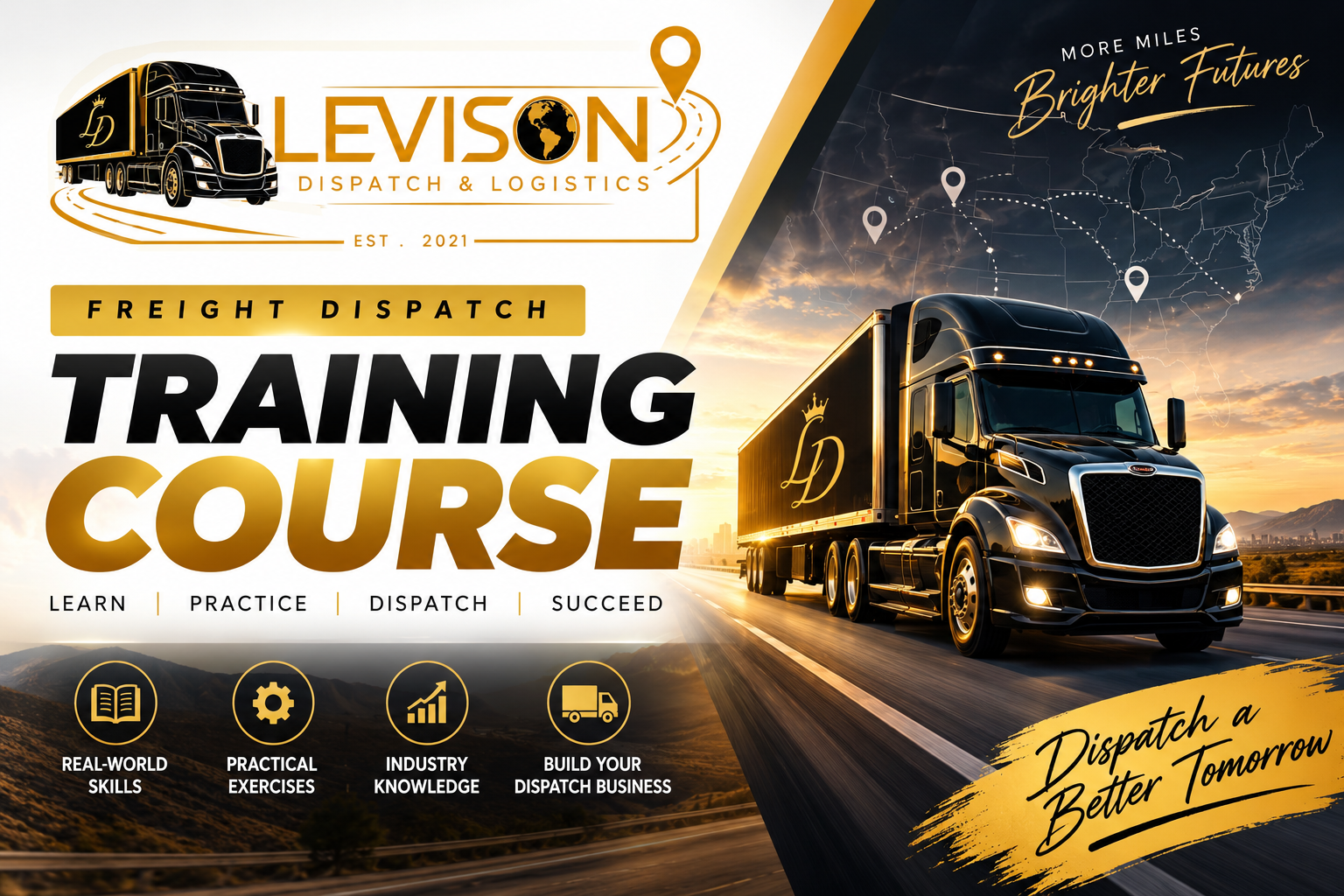 Product image for Levison Dispatch Online Course + eBook