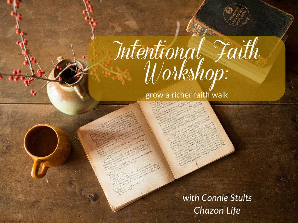 Product image for Intentional Faith Workshop