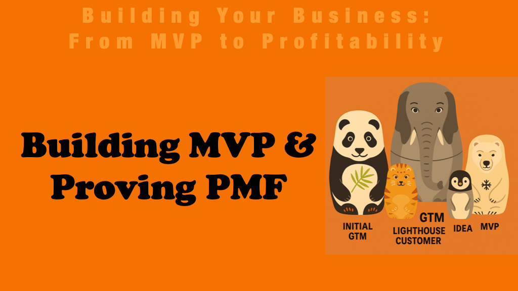 Product image for Building MVP & Proving PMF