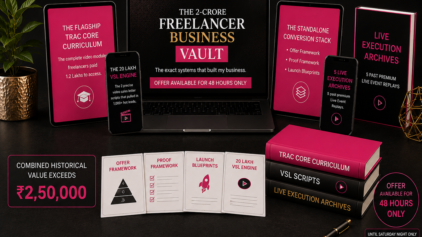 Product image for The 2-Crore Freelancer Business Vault