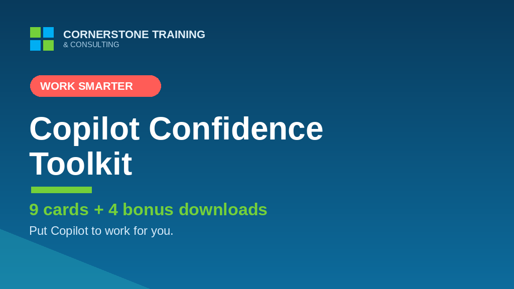 Product image for Copilot Confidence Toolkit — 9 Cards + 4 Bonuses